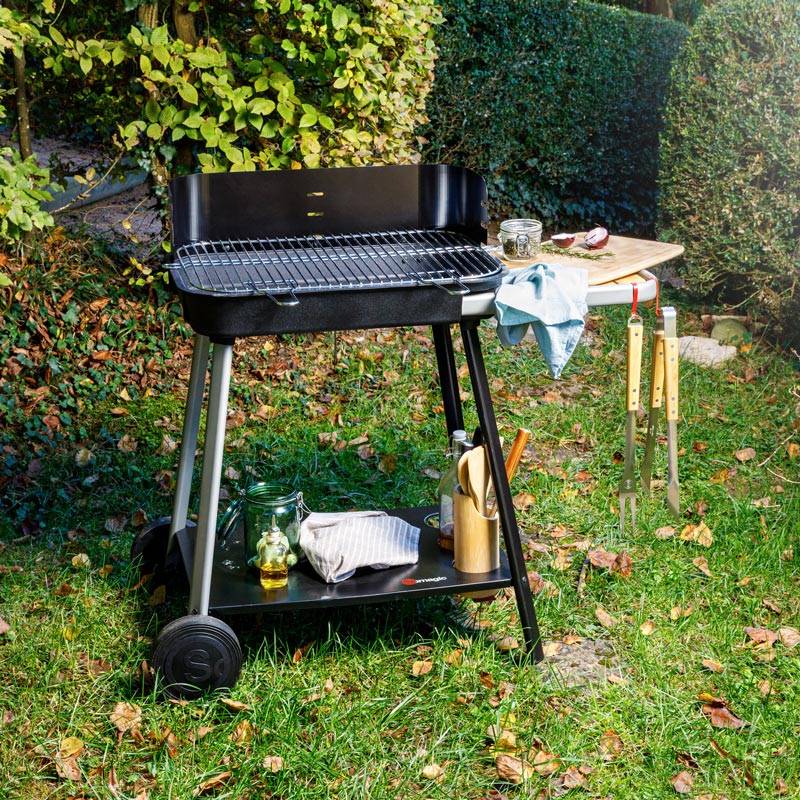 Somagic - Barbecue cuve fonte - SOMAGIC - Métal/Inox - Noir - Image 8