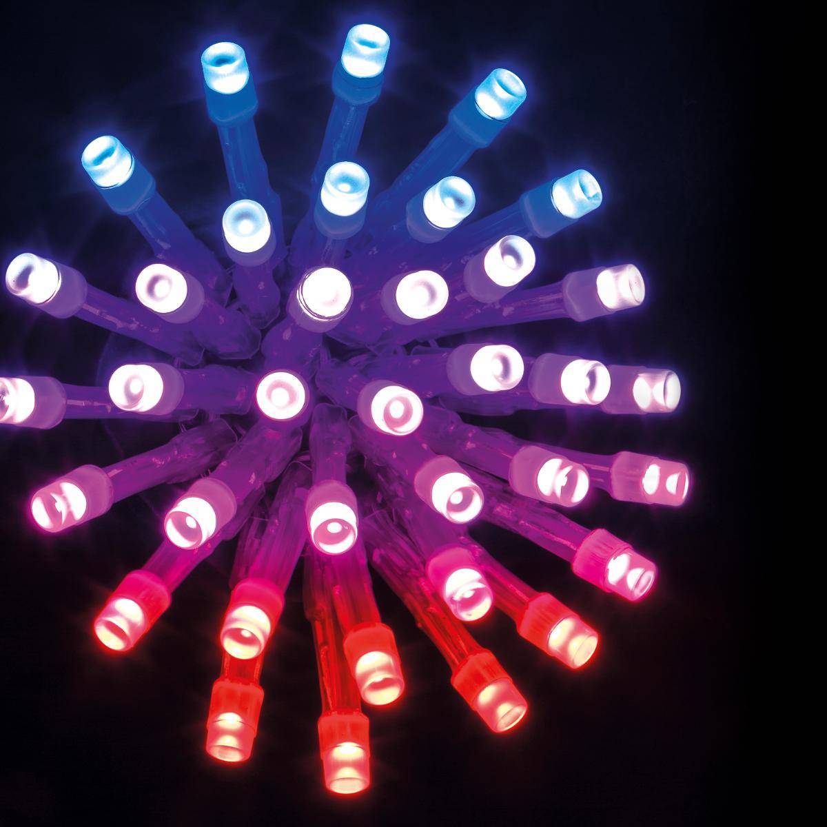 Fééric Lights & Christmas - Guirlande lumineuse extérieur 30m variation couleur 300 LED + télécommande FEERIC LIGHTS & CHRISTMAS - Imagen 2