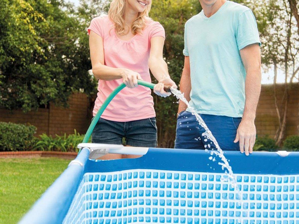 Piscine tubulaire rectangulaire 4,50 x 2,20 x 0,84 m - Intex - Imagen 8