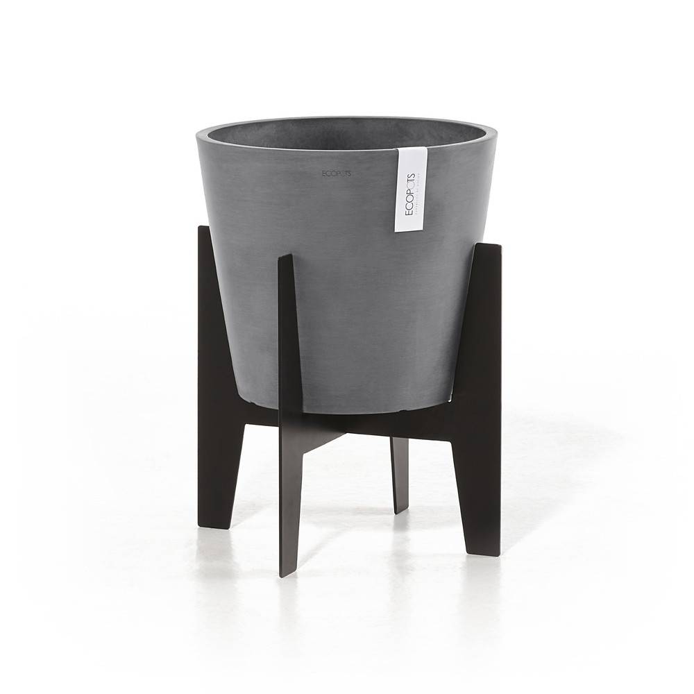 Ecopots - Pieds pour pot Stilts 30 Noir - 33 x 33 x H. 31 cm ECOPOTS - Imagen 3