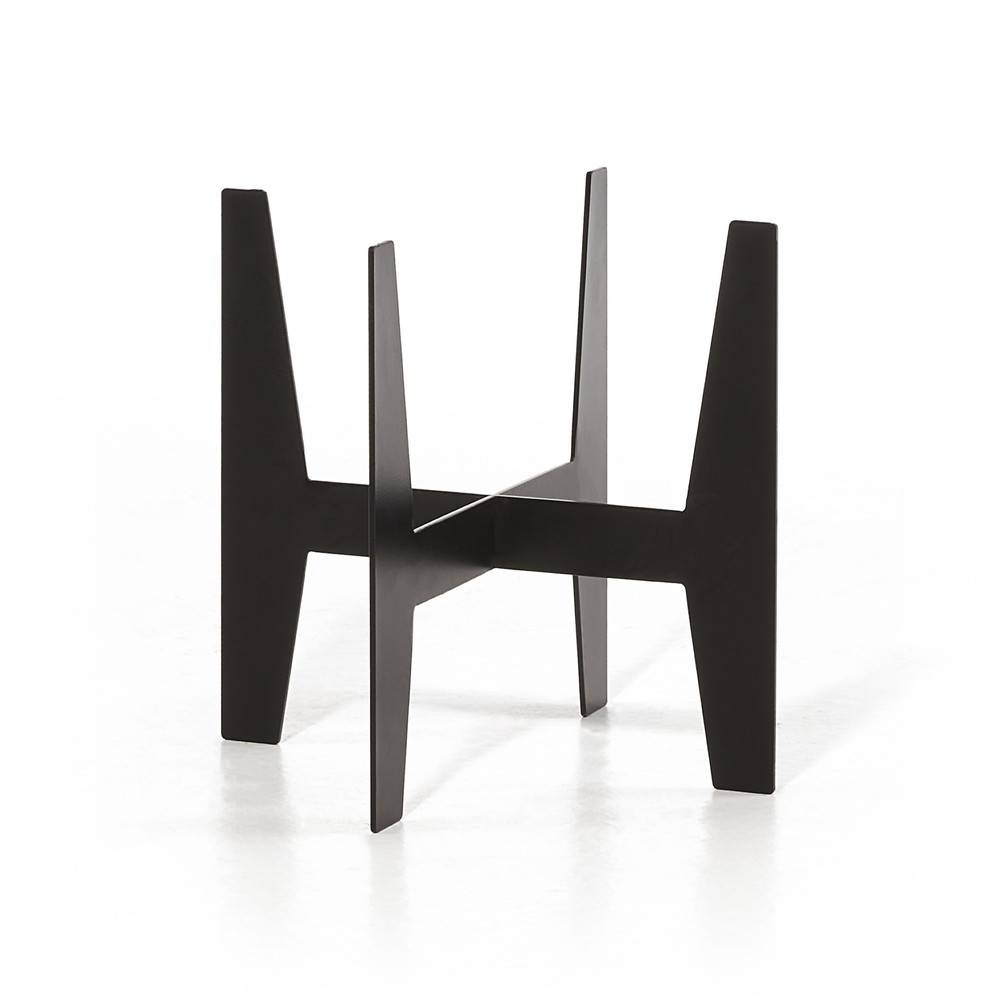 Ecopots - Pieds pour pot Stilts 30 Noir - 33 x 33 x H. 31 cm ECOPOTS - Imagen 2