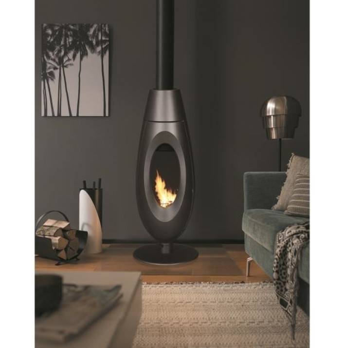 Invicta - Poêle à bois fonte 5kw anthracite P614904 Invicta - Imagen 3