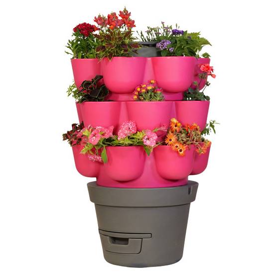 WORMgarden Fuchsia 3 jardinières - Image 1