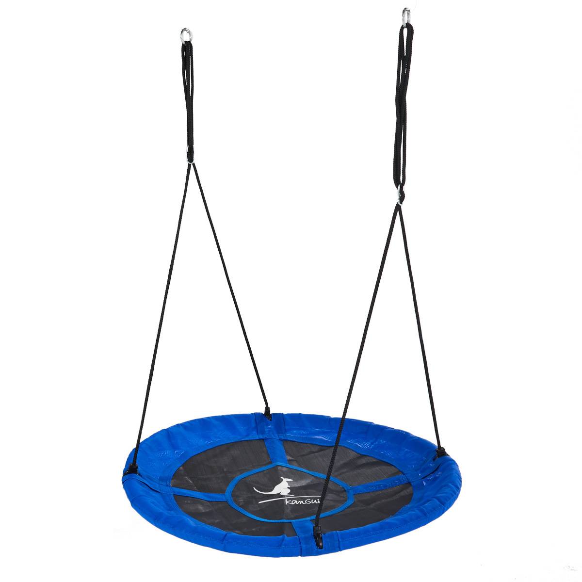 Kangui - Balançoire ronde nid d'oiseau Ø100 cm - Bleu - Charge 150 kg Kangui - Imagen 1
