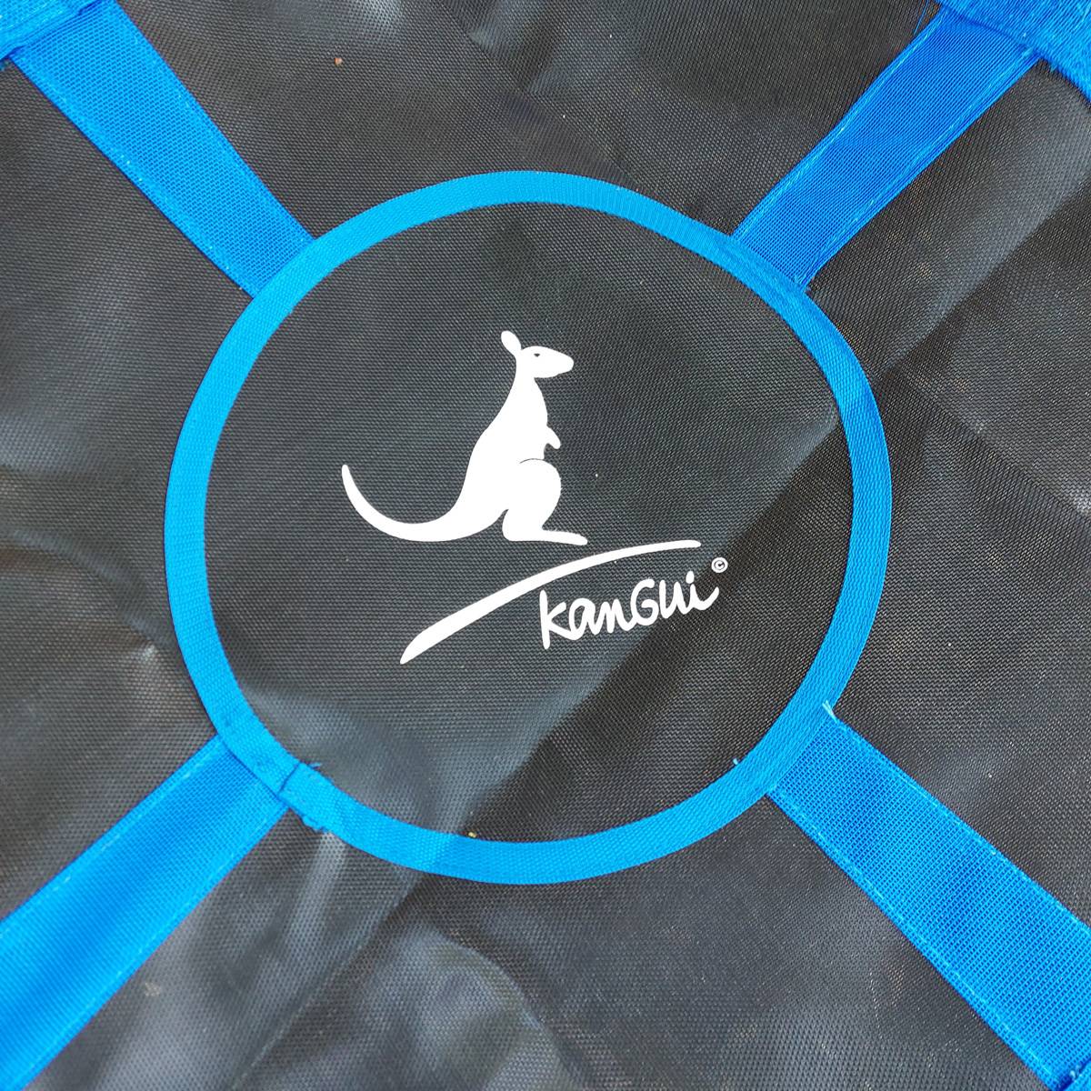 Kangui - Balançoire ronde nid d'oiseau Ø100 cm - Bleu - Charge 150 kg Kangui - Imagen 5