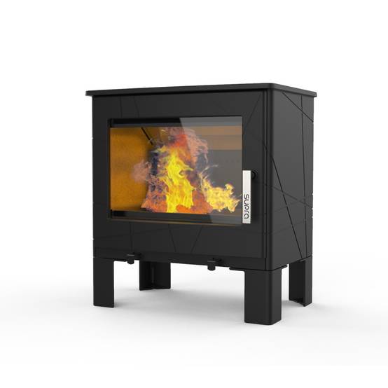 Supra - Poêle à bois ADAM 7,3KW en fonte - étanche - eco design Supra - Image 1
