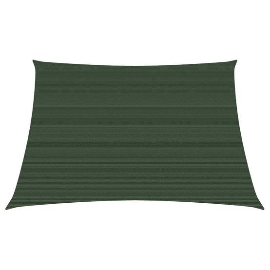 Helloshop26 - Voile toile d'ombrage parasol 160 g/m² PEHD 3/4 x 3 m vert foncé - Imagen 2