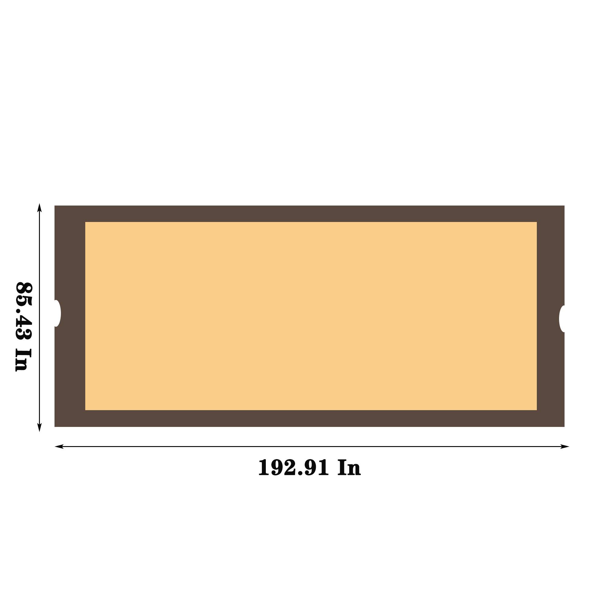PANGIVO - Toile de rechange pour pergola polyester beige 490 x 217 cm - PANGIVO - Image 4