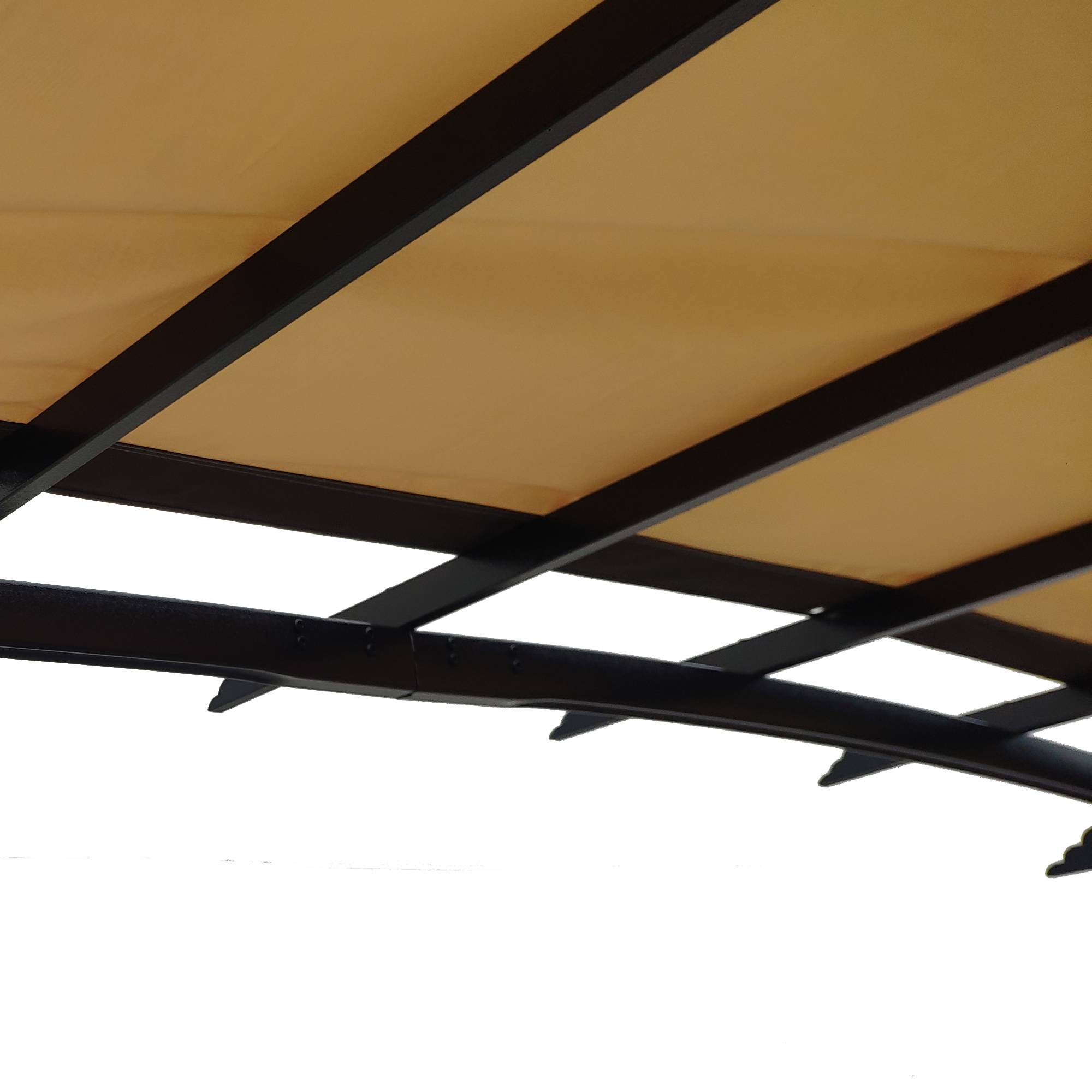 PANGIVO - Toile de rechange pour pergola polyester beige 490 x 217 cm - PANGIVO - Image 6
