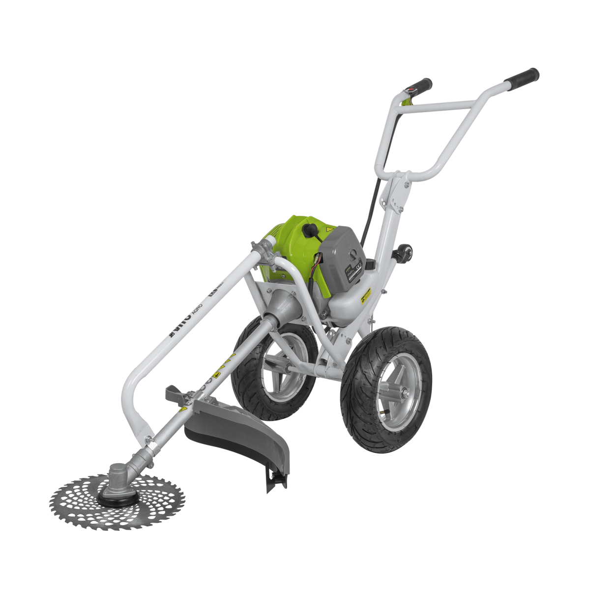 Débroussailleuse thermique 52cm³ à roues Lame Ø 255 mm Autonomie 1h30 VITO - Imagen 1