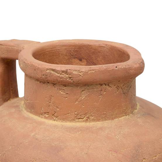 Atmosphera - Vase Cruche en Terre Cuite "Romia" 18cm Terracotta - Image 3