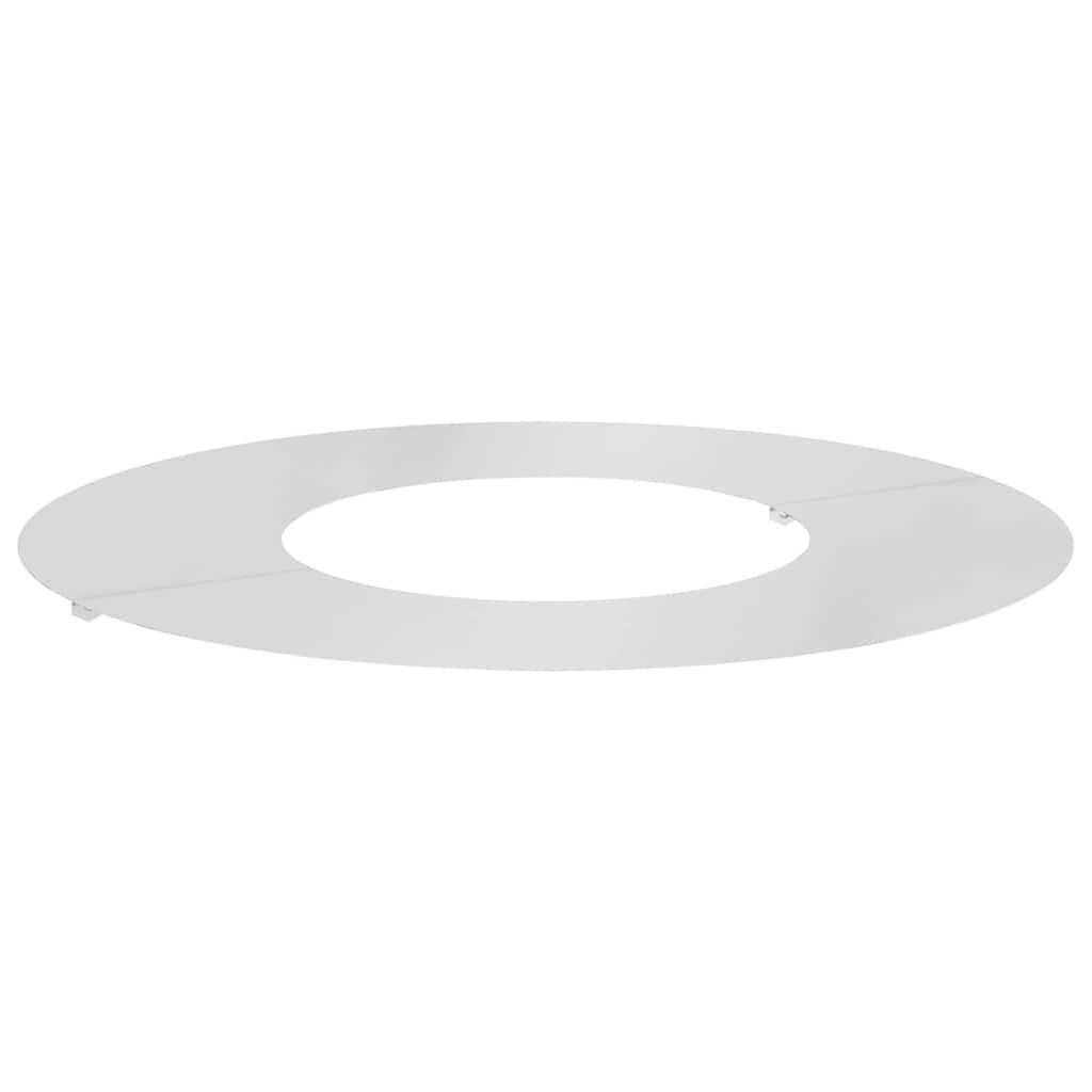 PANGIVO - Adapté pour anneau d'arbre plat Acier galvanisé Argent 60 x 60 cm - PANGIVO - Image 2