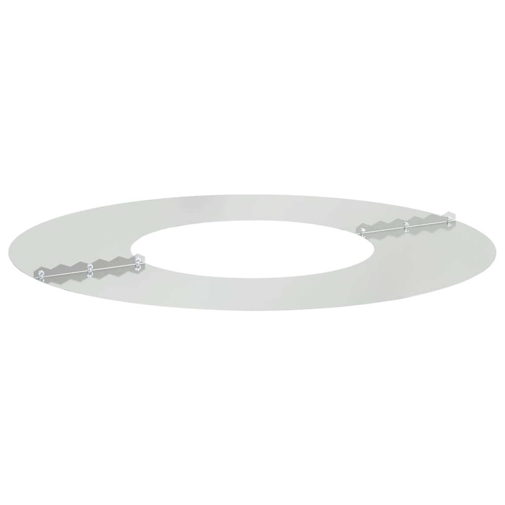 PANGIVO - Adapté pour anneau d'arbre plat Acier galvanisé Argent 60 x 60 cm - PANGIVO - Image 4