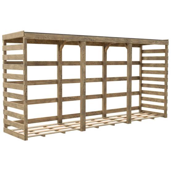 Forest Style - ABRI BUCHES BOIS XXL 356X82X174CM - Image 1