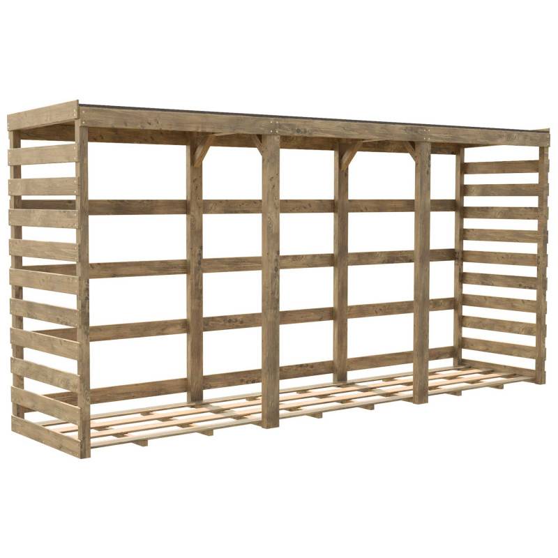 Forest Style - ABRI BUCHES BOIS XXL 356X82X174CM - Image 1