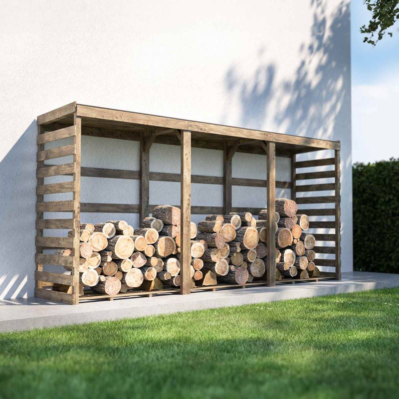 Forest Style - ABRI BUCHES BOIS XXL 356X82X174CM - Image 2