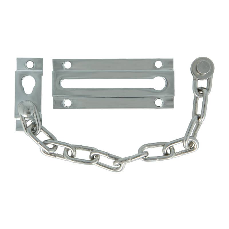 Entrebâilleur de porte chaînette  1 - Laiton - Chromé brillant | Amig - Image 3