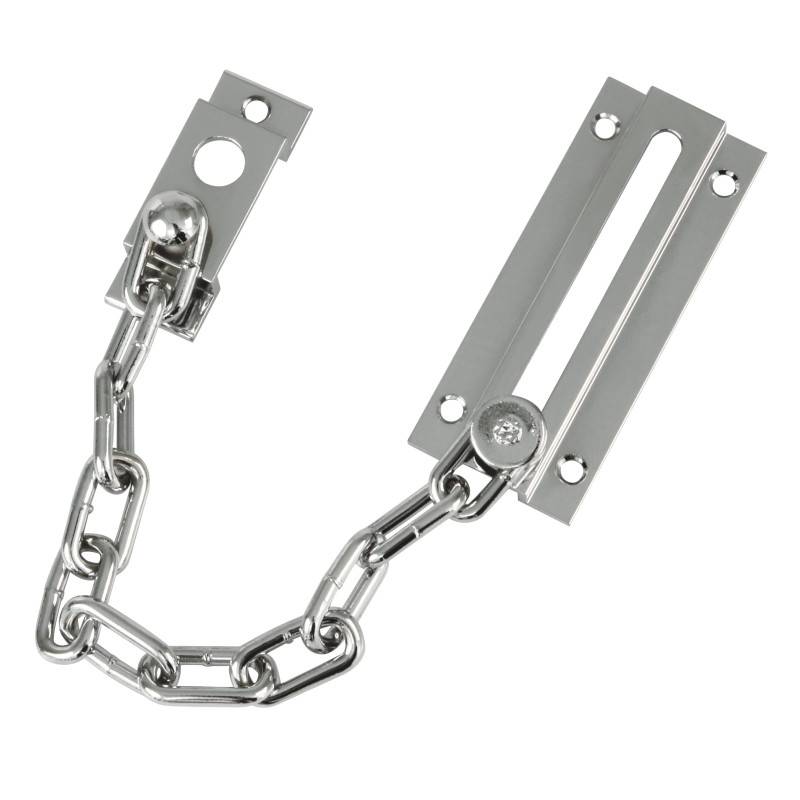 Entrebâilleur de porte chaînette  1 - Laiton - Chromé brillant | Amig - Image 9
