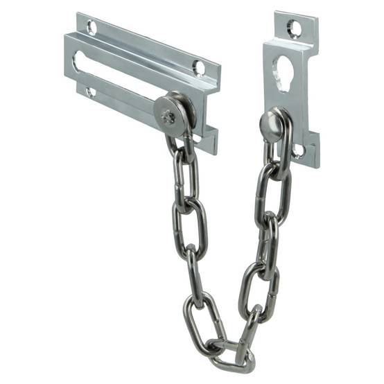 Entrebâilleur de porte chaînette 1 - Laiton - Chromé brillant | Amig - Image 5