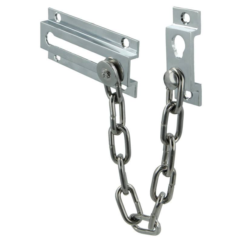 Entrebâilleur de porte chaînette  1 - Laiton - Chromé brillant | Amig - Image 5