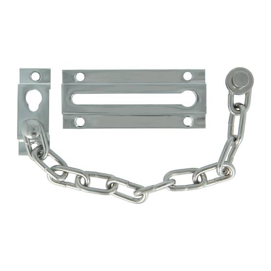 Entrebâilleur de porte chaînette 1 - Laiton - Chromé brillant | Amig - Image 1