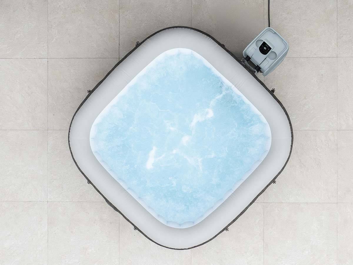 Bestway - Spa gonflable Lay-Z-Spa Cabo carré Hydrojet 4/6 places - Bestway - Imagen 4