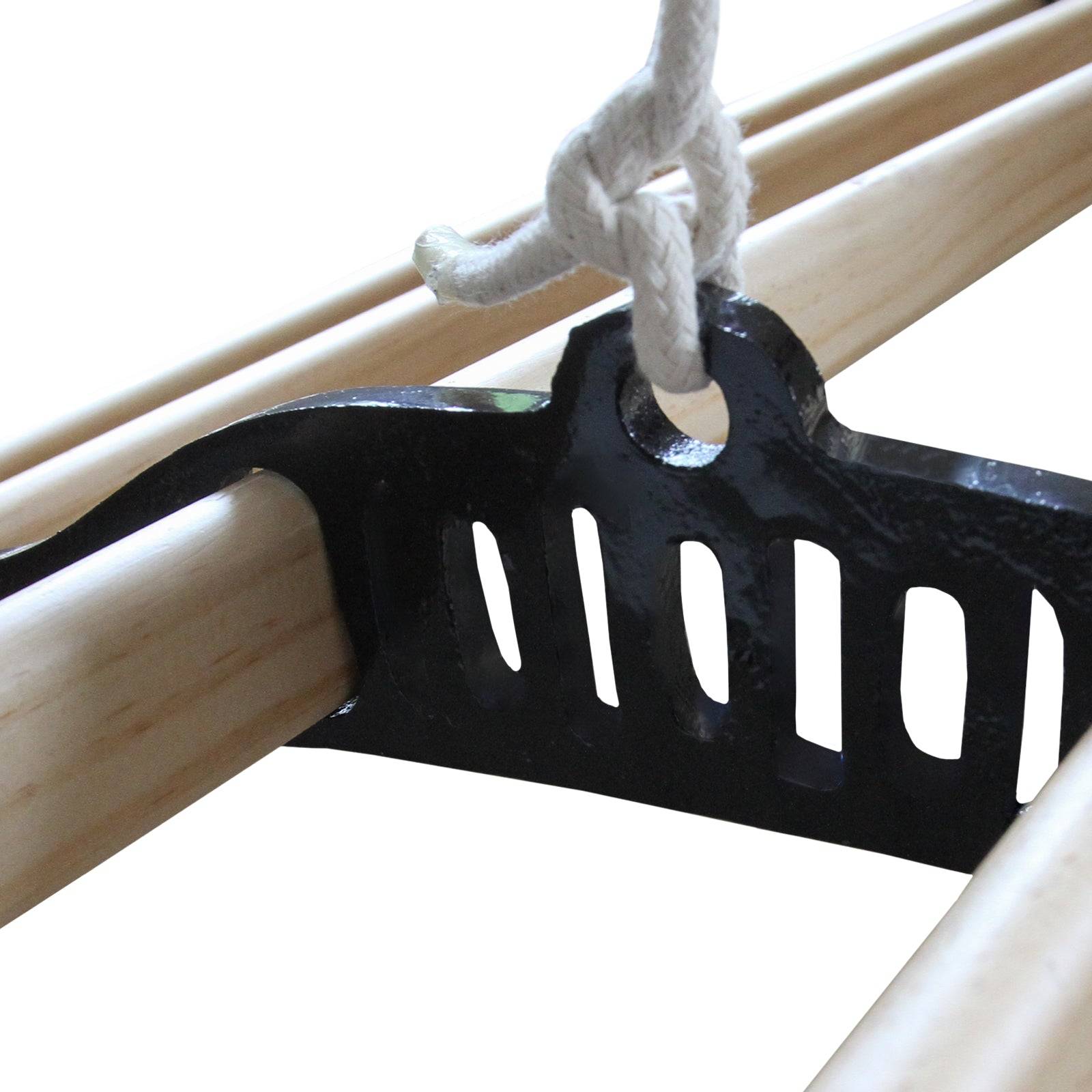 Monstershop - Etendoir à Linge Suspendu de 1,5 Mètre - Poulie Noir - Imagen 4