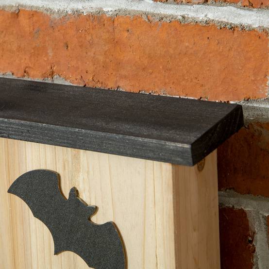 Lot de 3 grands nichoirs chauve-souris bois sapin extérieur résistant intempéries 25x37cm - ComfortXL Outdoor Living - Image 10