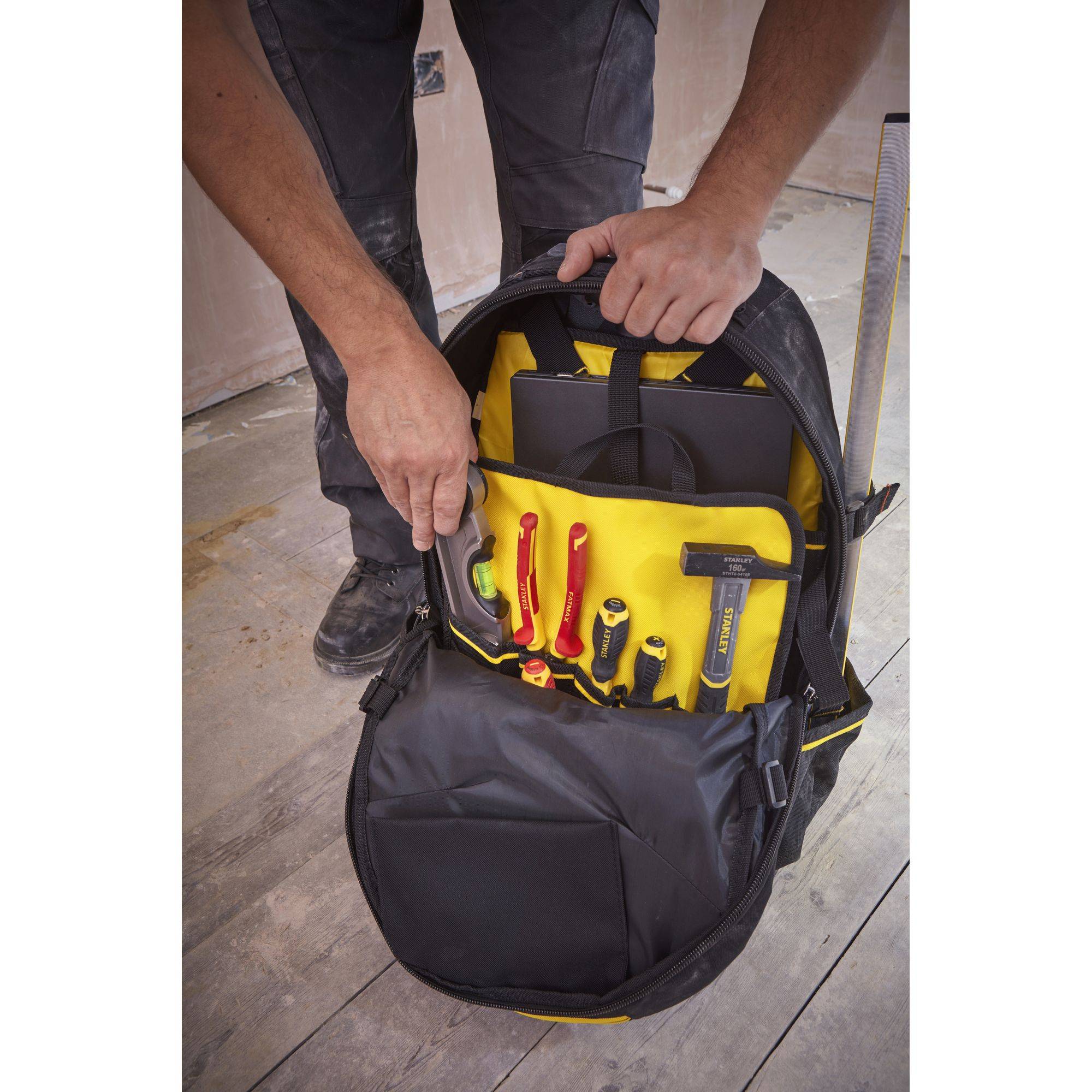 stanley - STANLEY Sac à dos porte-outils à roulettes FatMax - Image 3