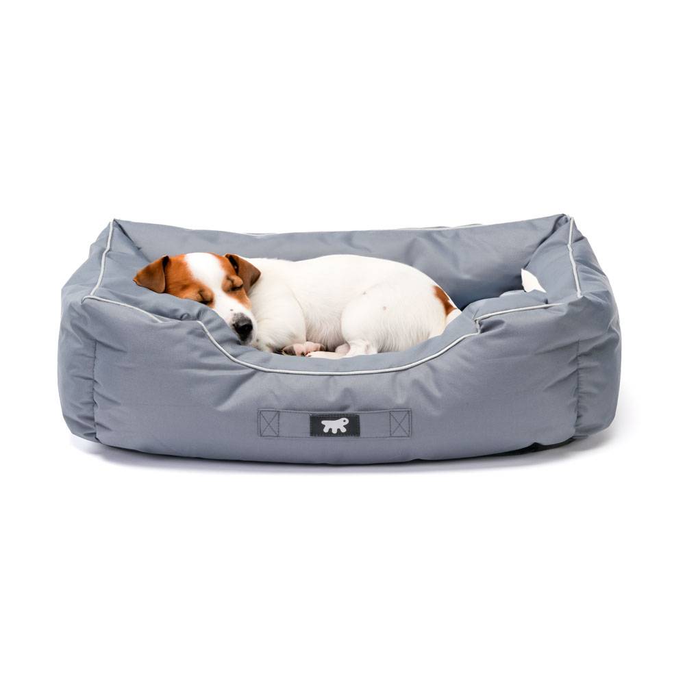 Ferplast - Ferplast Panier Chien Coussin Chien Moyen Taille Tissu anti-rayures Lavable en machine à 30°CMatelas pour chien imperméable 66 x 50 x 20 cm.Gris - Imagen 4