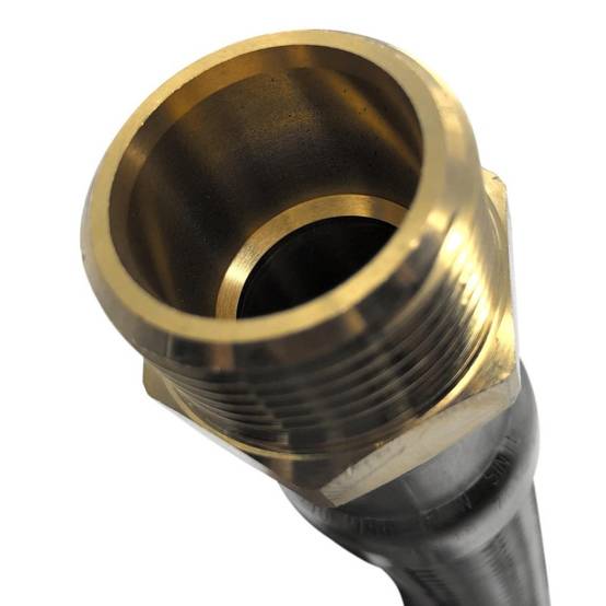 Flexible droit Ø24mm raccordements Mâle - Femelle 1'' Longueur 50cm - Image 4