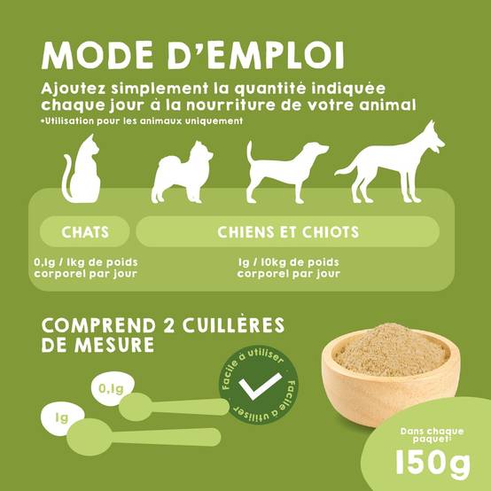 Probiotique Naturel pour Chien et Chat - Aide avec le Diarrhée et Renforce le Système Immunitaire - MAIKAI - Image 6