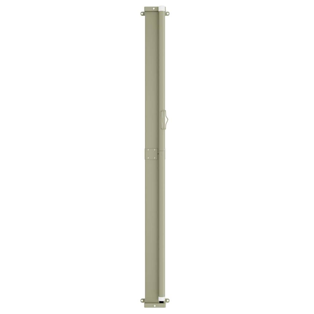 Helloshop26 - Auvent paravent store brise-vue latéral rétractable de patio jardin terrasse balcon protection visuelle écran 160 x 300 cm gris - Imagen 5