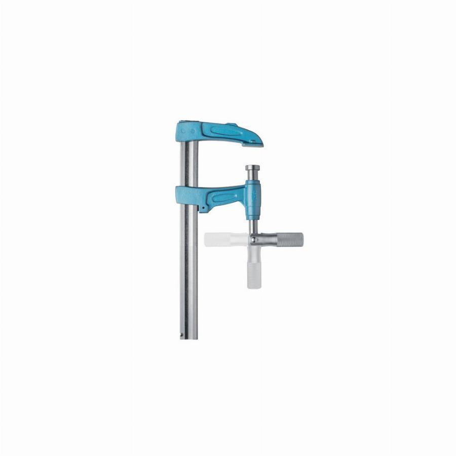 Serre-joint à pompe manche articulé Super Extra 30 cm URKO - section 35 x 8 mm - Saillie 107 mm - 1515030