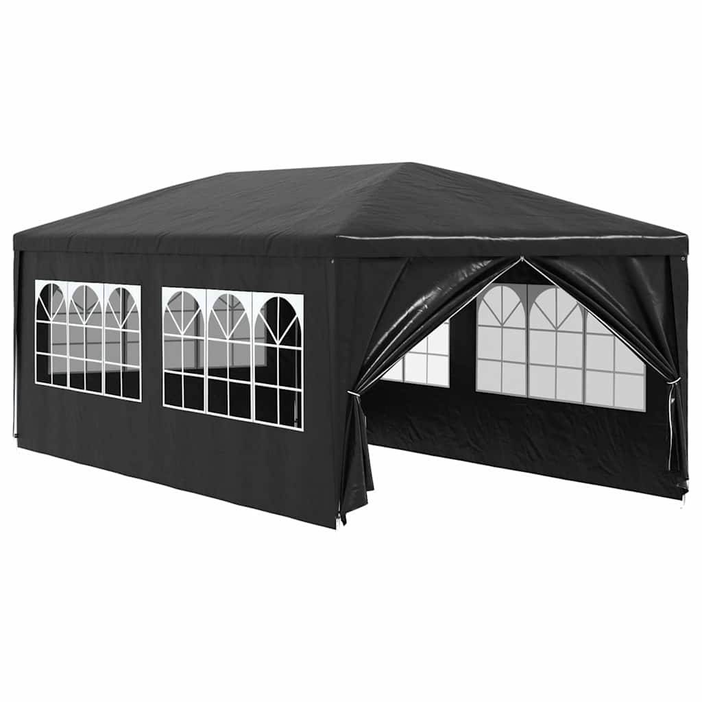 Prolenta Premium - Pergola polyester anthracite  6 x 3 x 2,55 m  - Prolenta premium p396.4 - Image 1