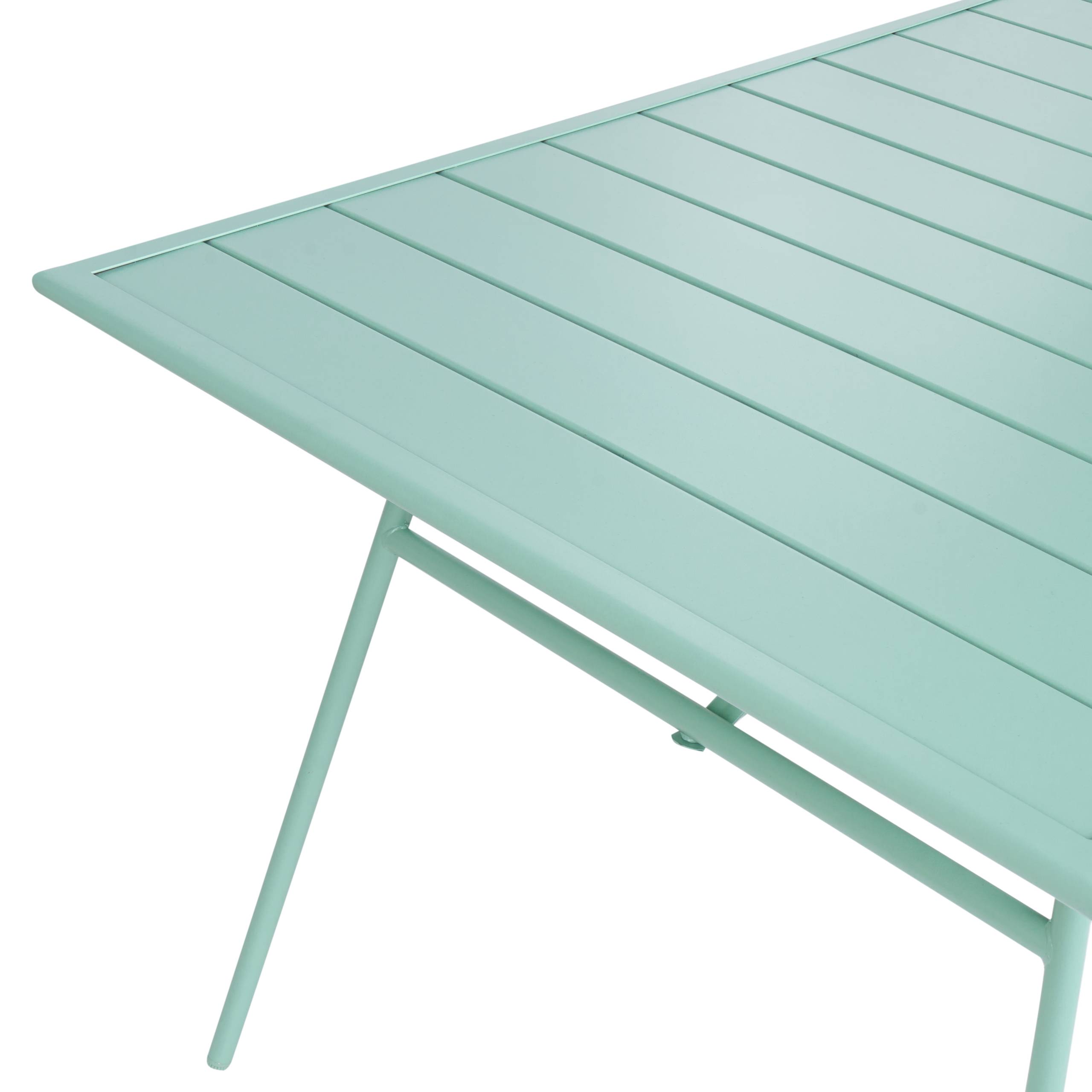 Table de repas Métal Vert menthe TERENZO - Beliani - Image 4