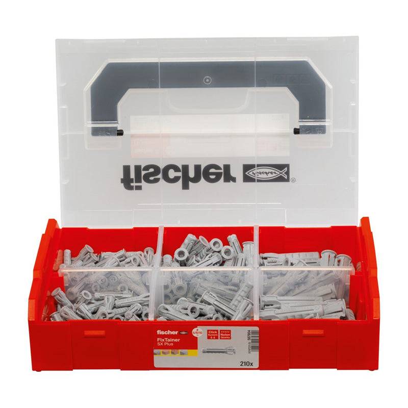 Fischer - Coffret FixTainer chevilles SX Plus 6,8 / 10 FISCHER 567904 sans vis Fischer - Imagen 3
