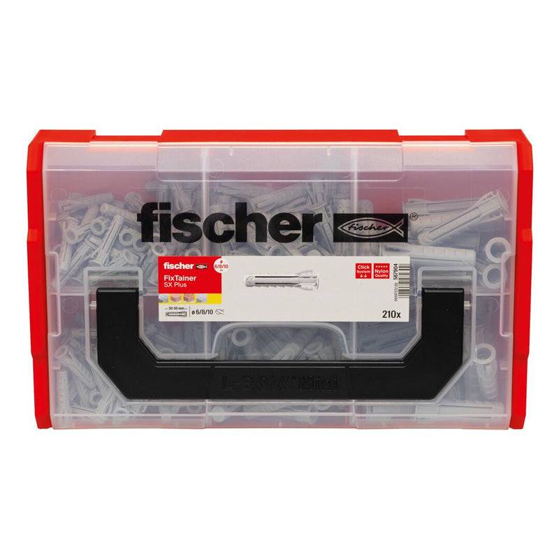 Fischer - Coffret FixTainer chevilles SX Plus 6,8 / 10 FISCHER 567904 sans vis Fischer - Imagen 2