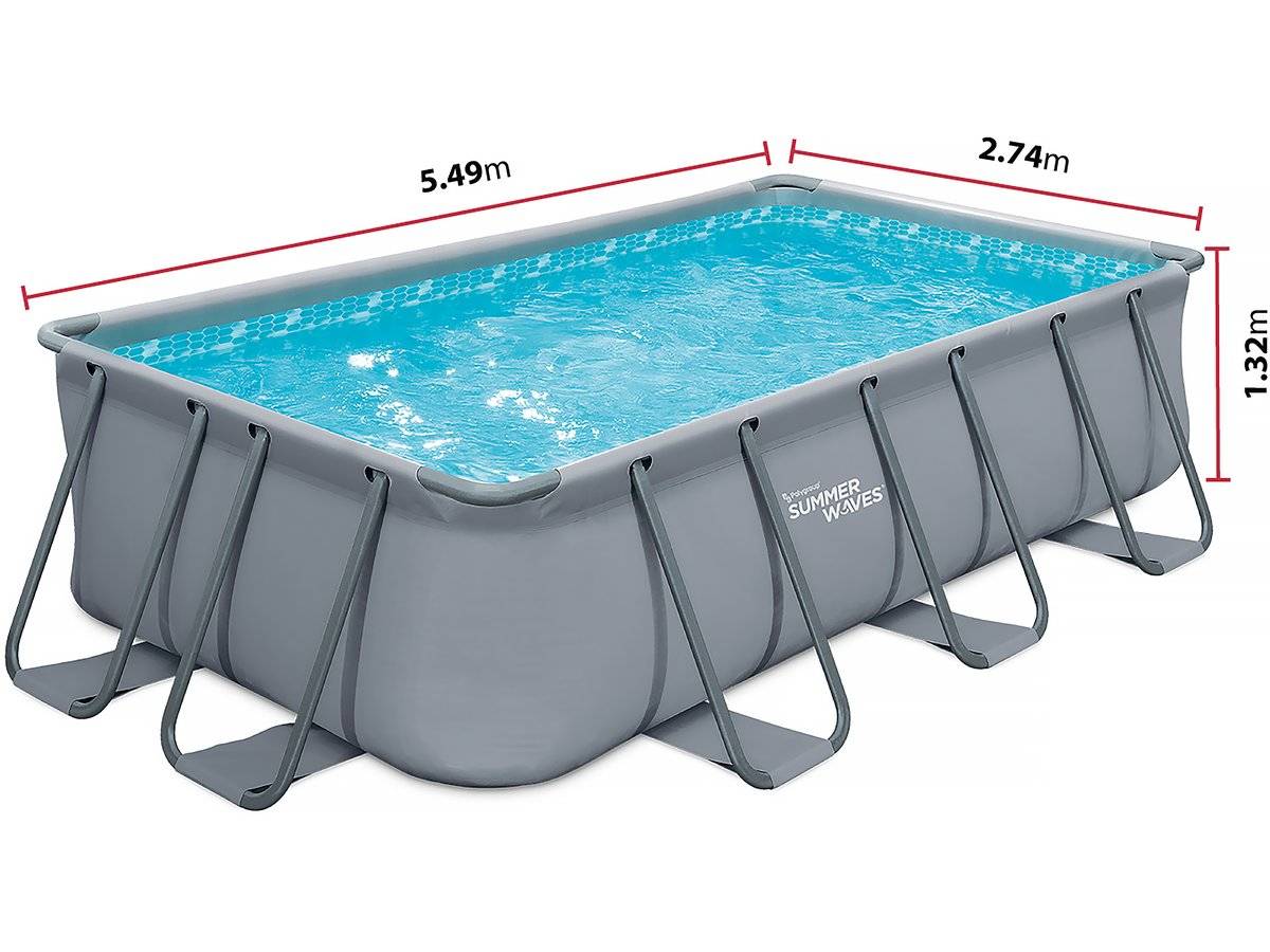 Habitat Et Jardin - Piscine Tubulaire - 5,49 X 2,74 X 1,32 M - Sans Filtration -habitat Et Jardin - Imagen 3
