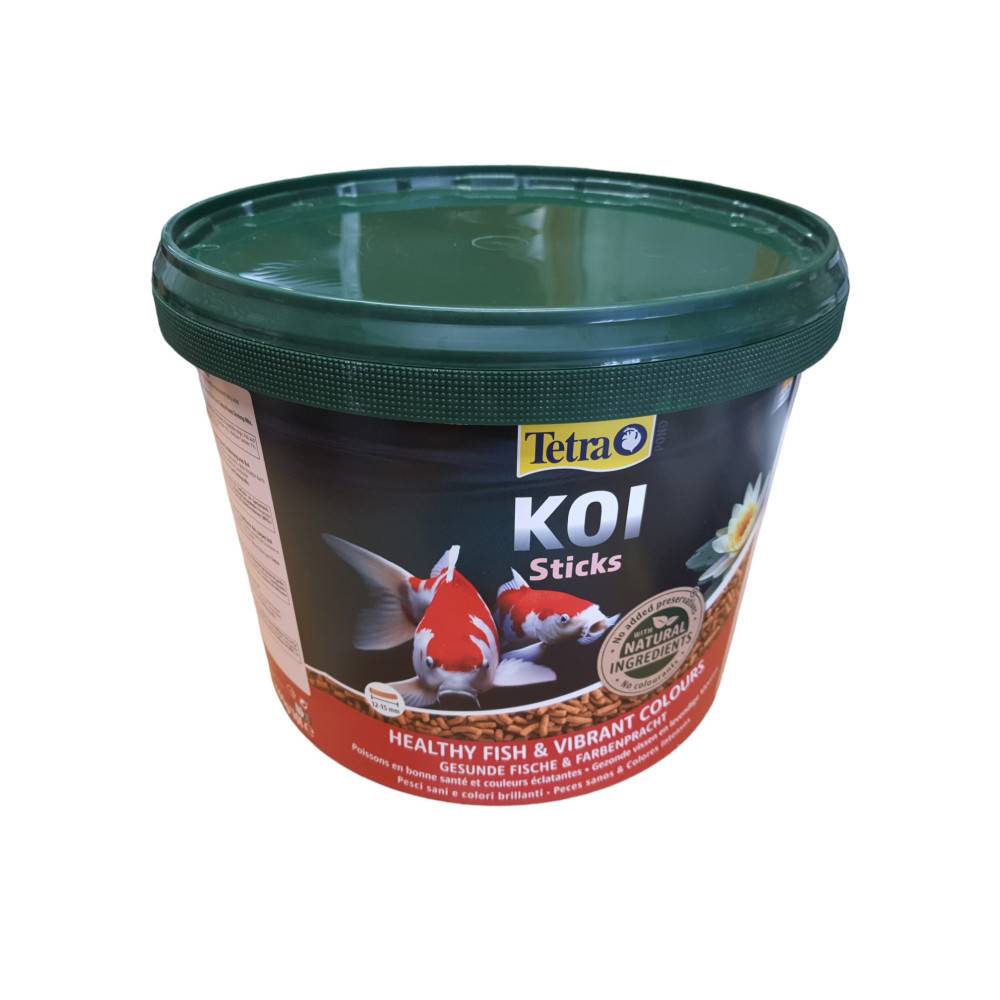 Tetra - Alimento completo flotante Koï stick 10 litros, 1,5 kg para carpas koï de estanque - Imagen 4
