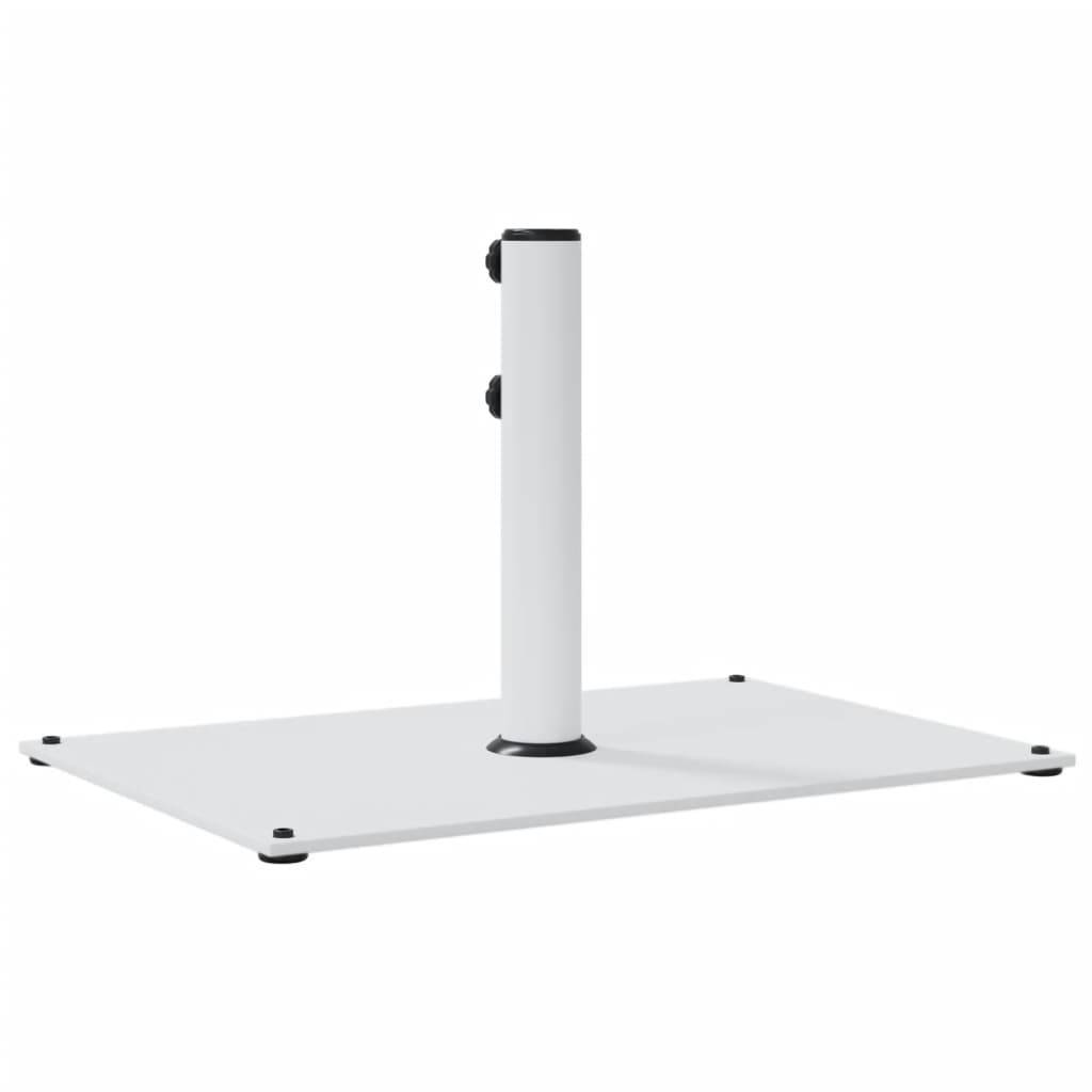 ComfortXL - Pied de Parasol Rectangulaire Acier 15 kg Support Robuste pour Jardin Blanc – ComfortXL Outdoor Living - Image 6