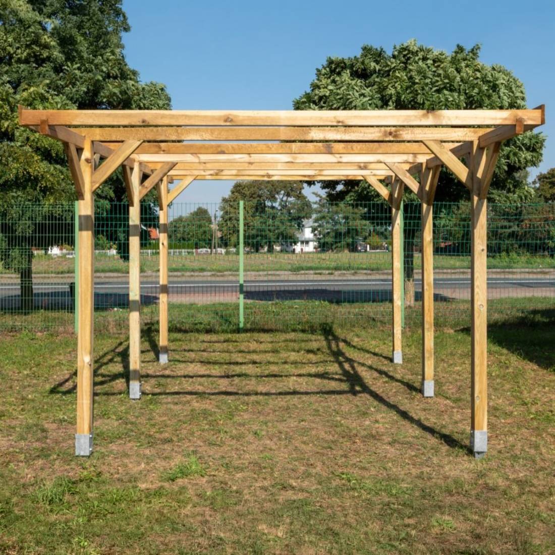 Altanka - Carport, abri de voiture 3.04x5.12 m - 15.57 m2 - CAR16 - ALTANKA - Image 2