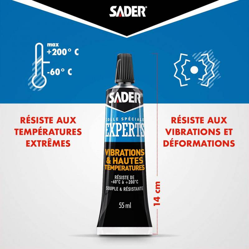 Sader - SADER COLLE VIBRATION ET HT 55 ML - Image 3