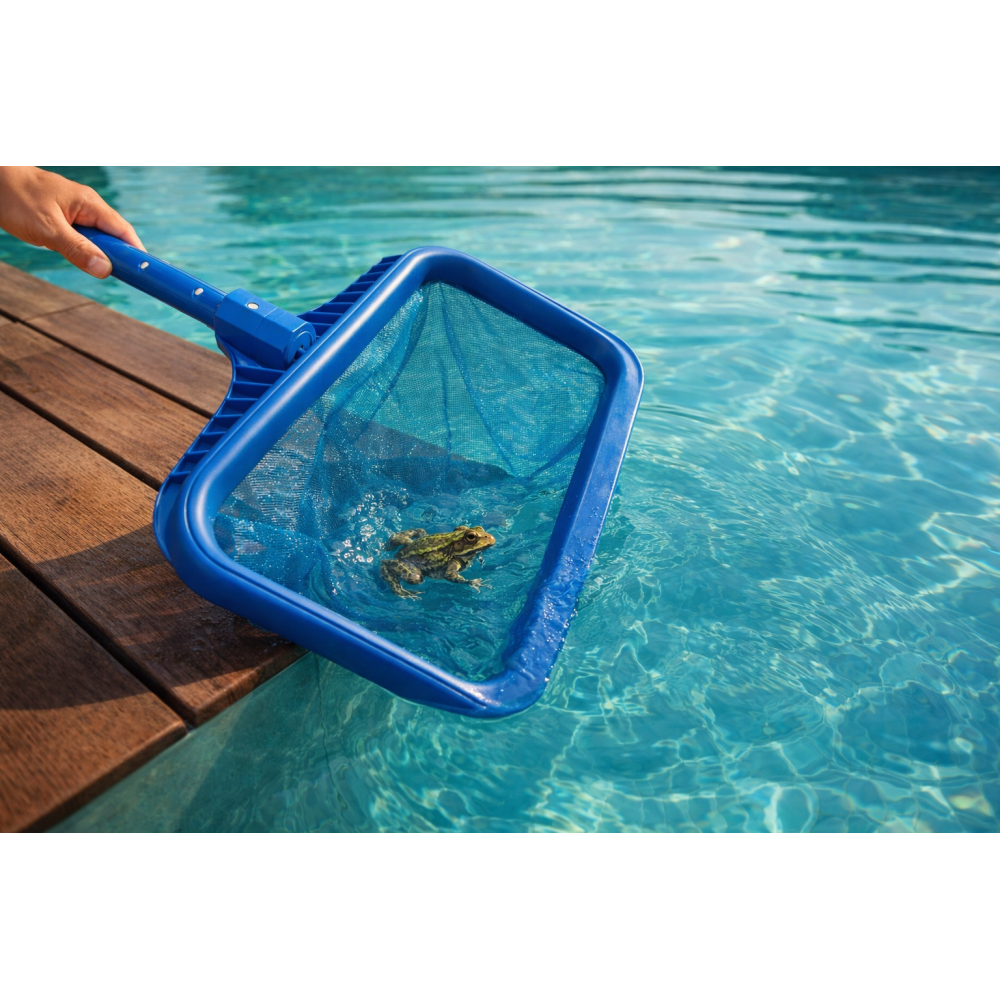Epuisette de fond de grand capacité pour votre piscine - luxe - couleur bleu - Image 8