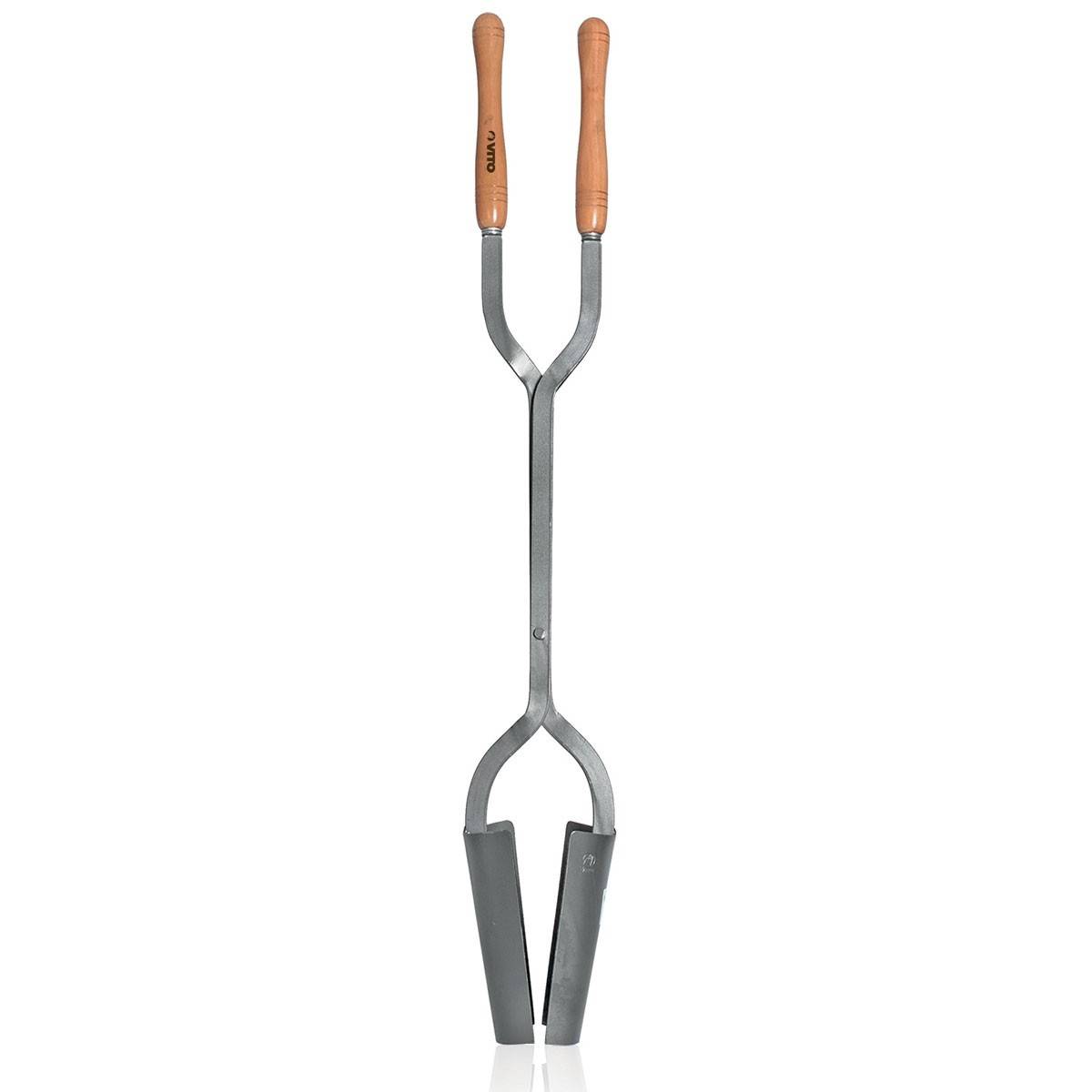 Pelle croisée 2 manches pour trous de poteaux Acier trempé Manche Bois 121.5 cm VITO - Imagen 1