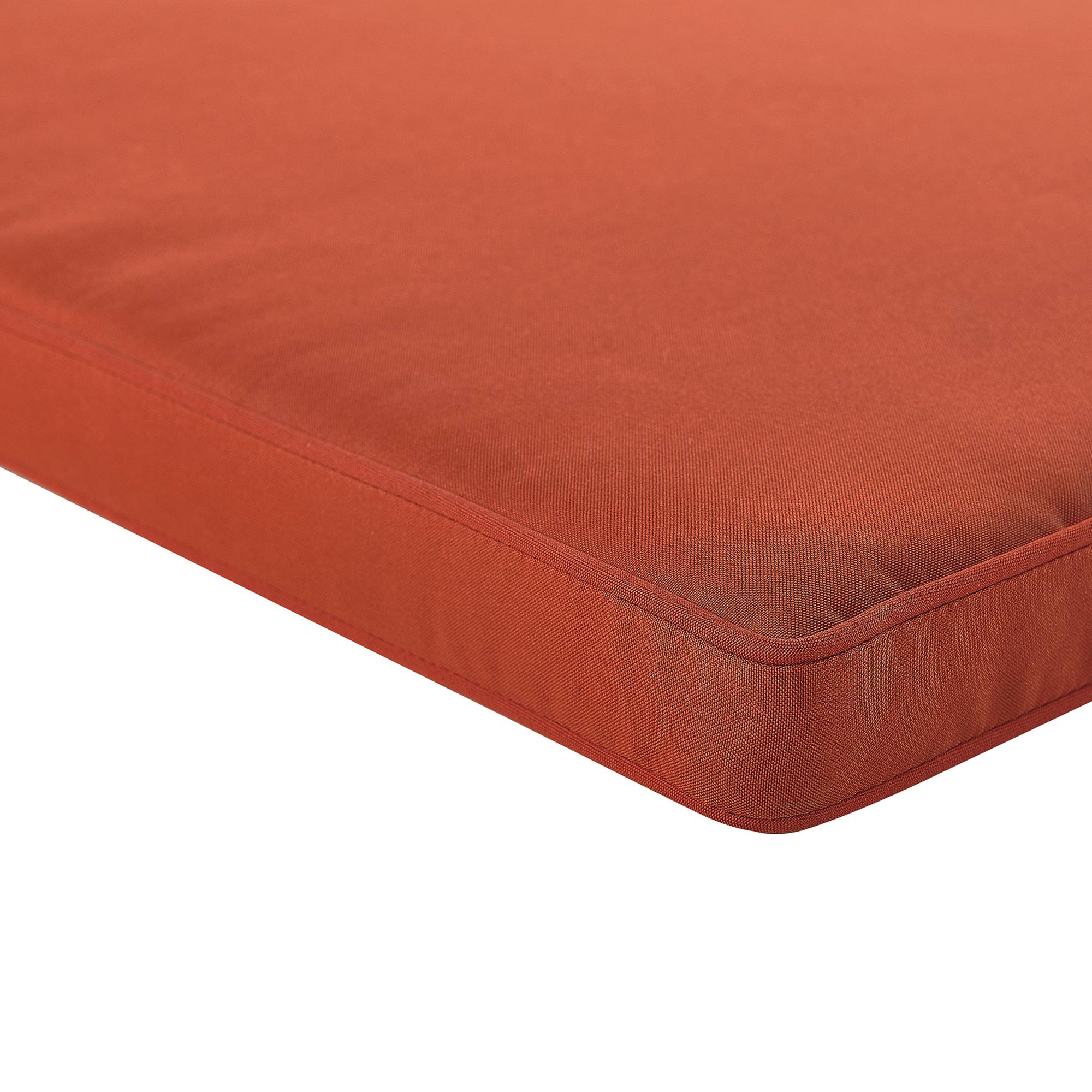 Beliani - Coussin d'assise d'extérieur Polyester Rouge foncé SOVANA - Beliani - Imagen 5