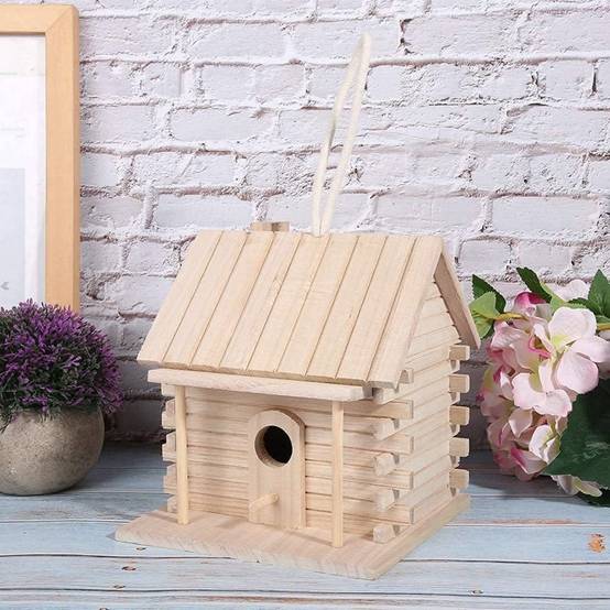 Maison en bois pour oiseaux d'extérieur DtopbuyAge - Image 4