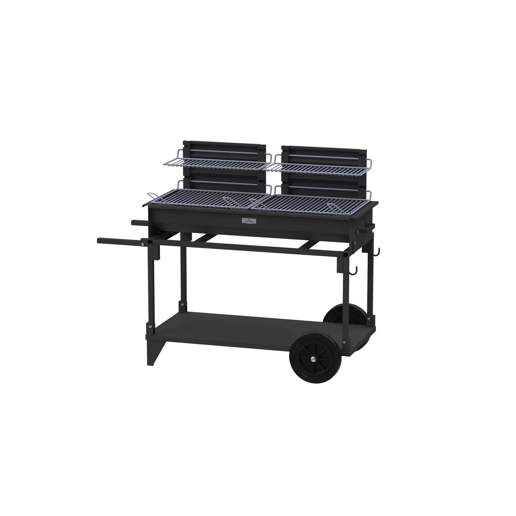 Le Marquier - BARBECUE XL DOUBLE FOYERS AVEC CHARIOT - Image 1
