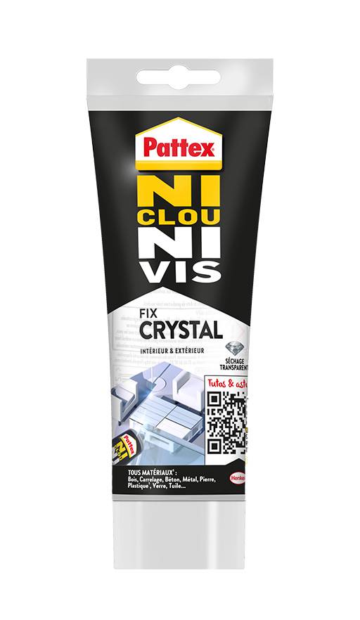 Pattex - COLLE NCNV TS MAT CRYSTAL TUBE 90GR - Image 1