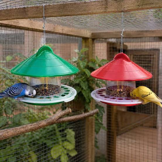 Mangeoire oiseaux de volière plastique 2kg GAUN - Image 2